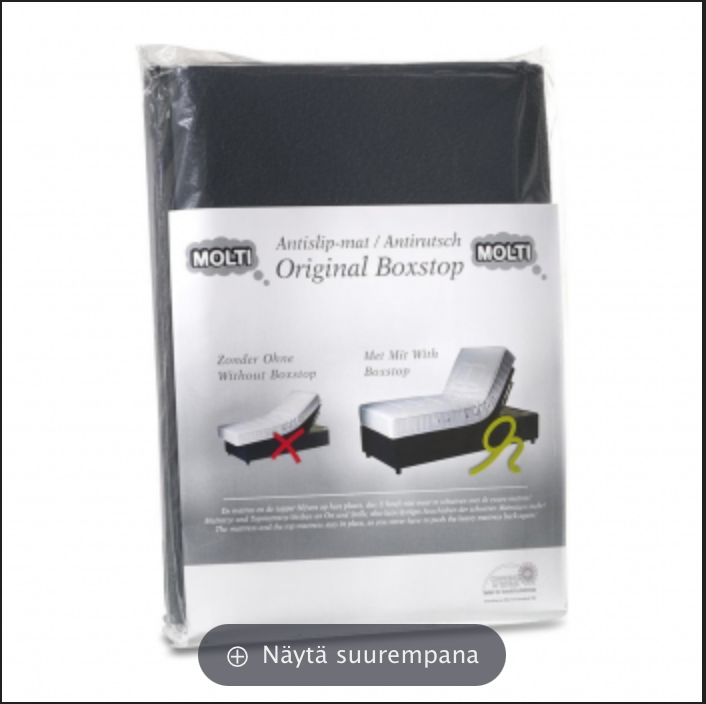 Patjan liukueste Boxstop