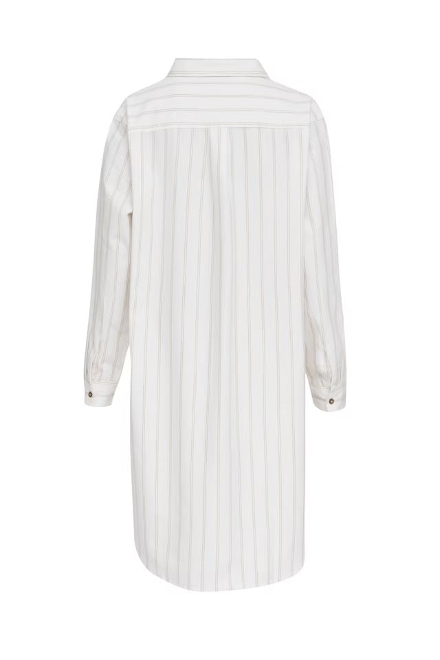 Hoie Pile Pajama Shirt, White