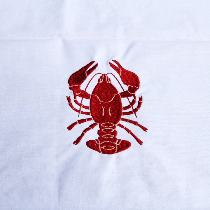 Crab collar, embroidered