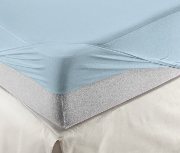 Respira waterproof sheet, Light blue