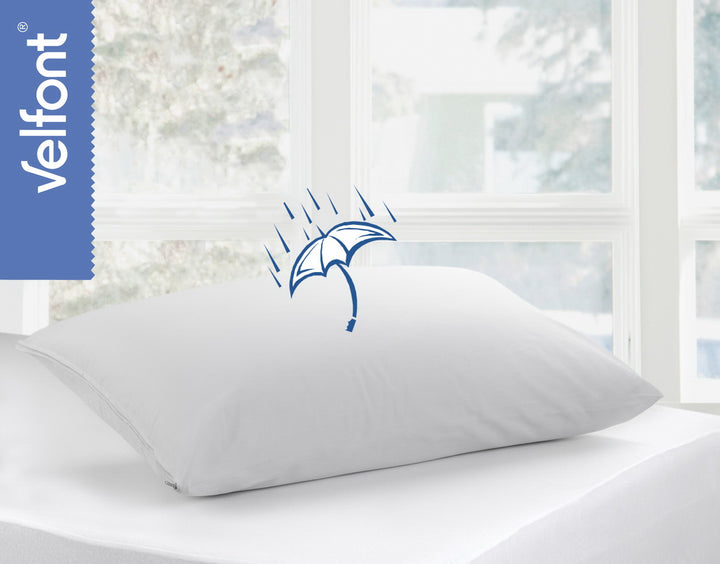 Respira liquid-proof pillowcase, White