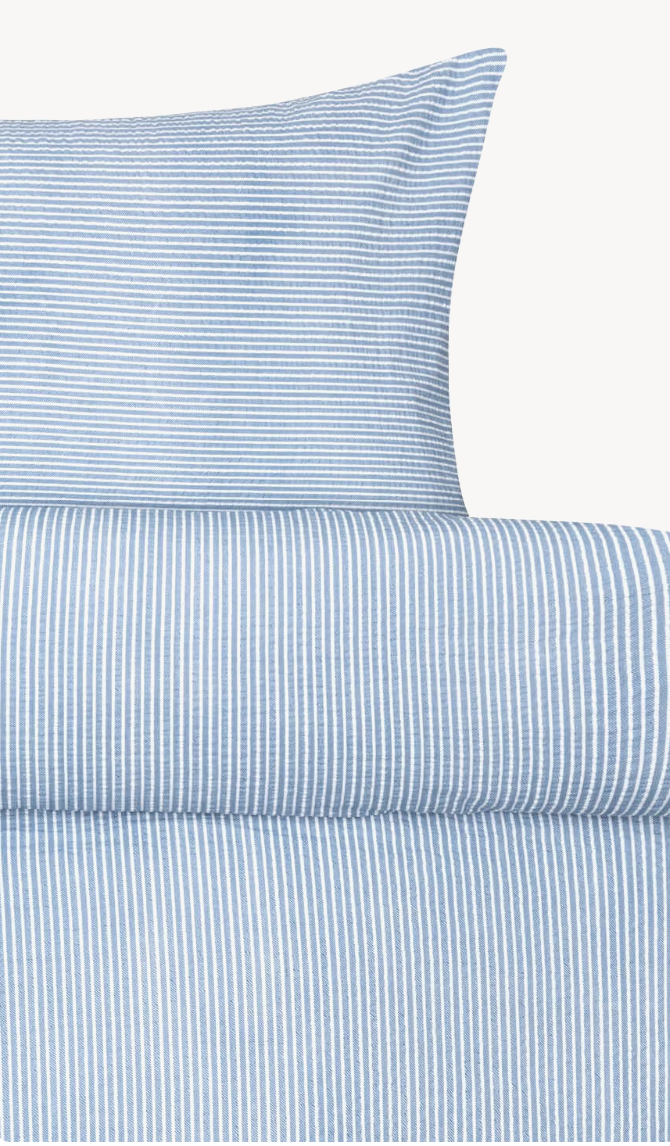 Hoie Lykke Pussilakanasetti, Sininen