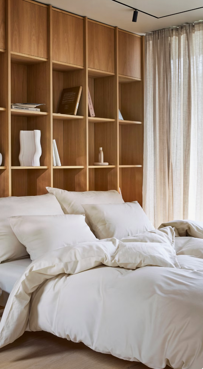 Hoie Harmoni Pussilakanasetti (1h ja 2h), Vaaleanbeige