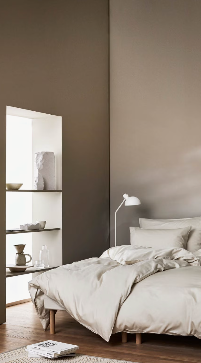 Hoie Harmoni Pussilakanasetti (1h ja 2h), Vaaleanbeige