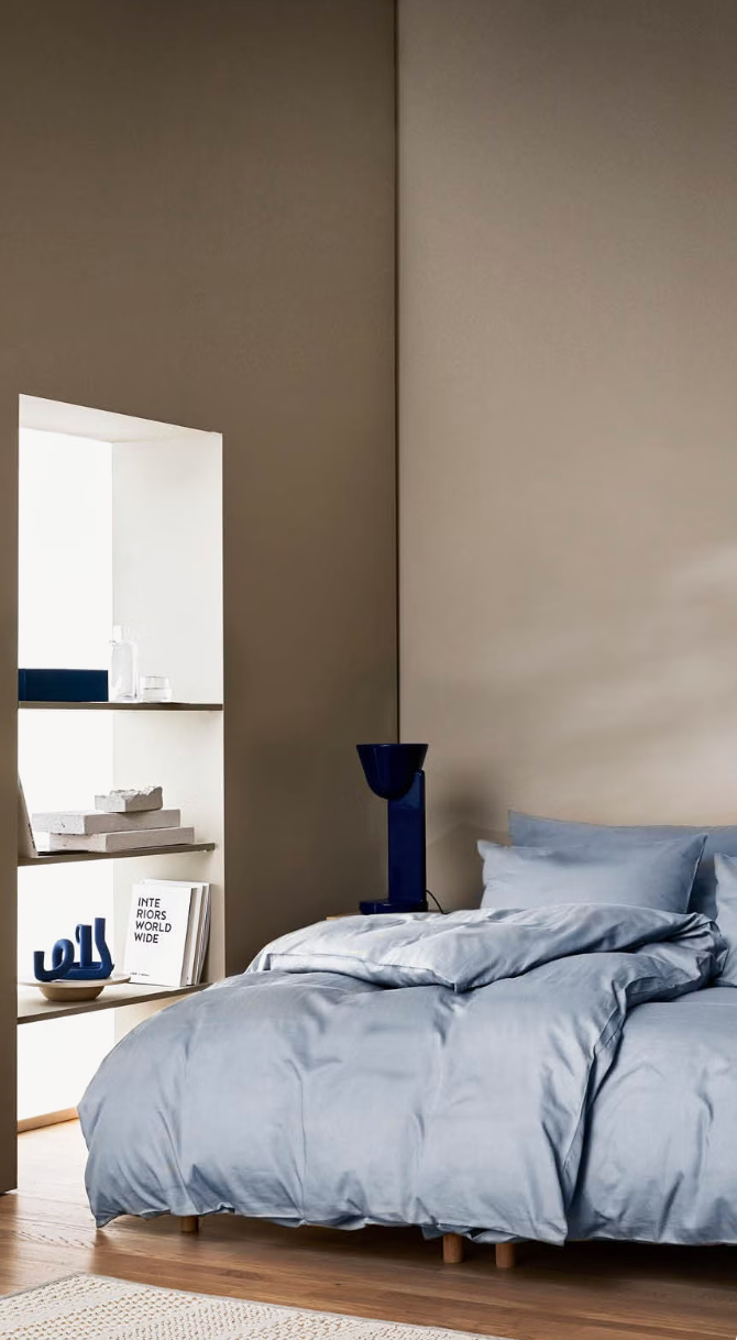 Hoie Harmoni Pussilakanasetti, Vaaleansininen