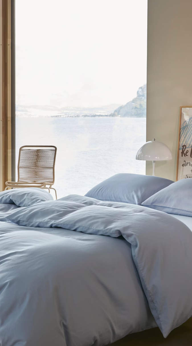 Hoie Harmoni Pussilakanasetti, Vaaleansininen