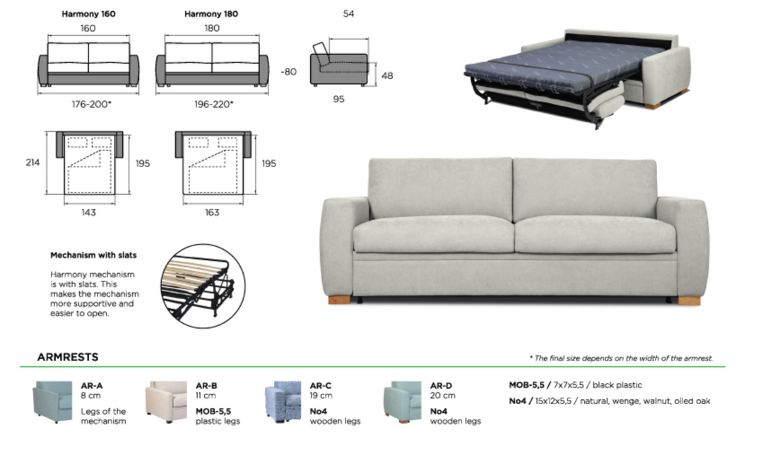 No Problem Hotel Sofa Bed Herman