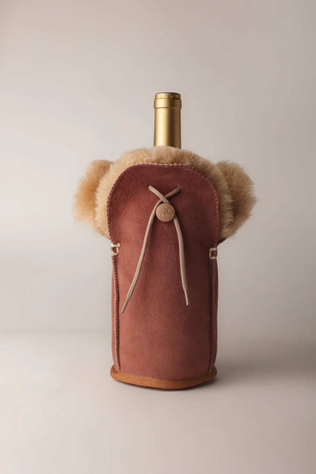 Shampanja cooler Kywie, suedenahka Terra