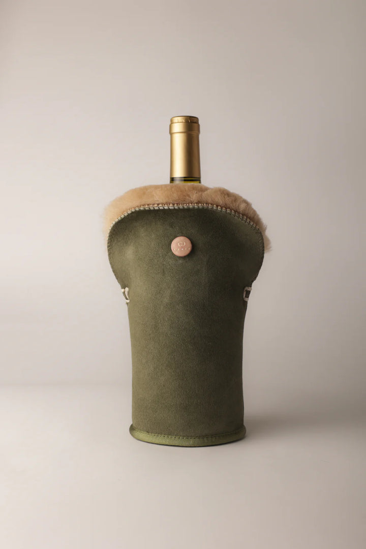 Viinicooler Kywie, suedenahka Oliivi