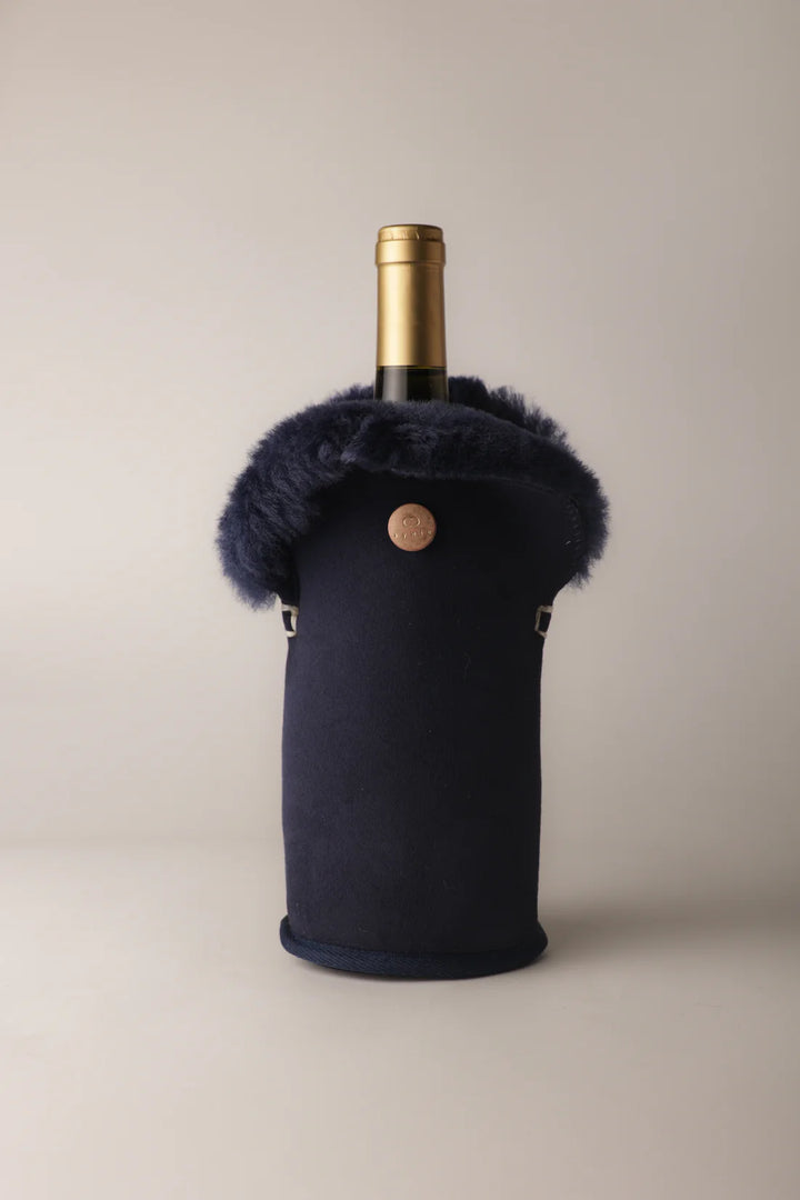 Viinicooler Kywie, suedenahka Sininen