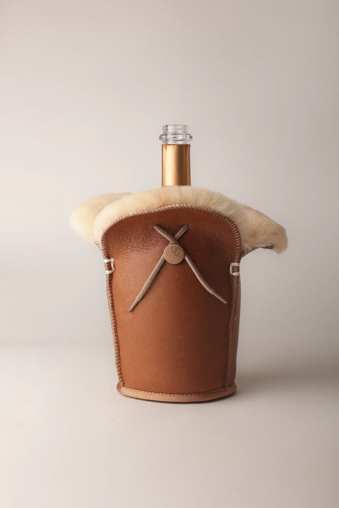 Shampanja cooler XL Kywie, nappanahka Kameli