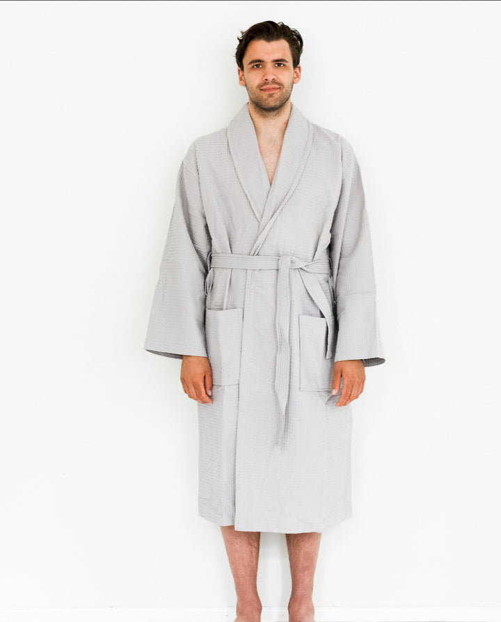 Vohvelikylpytakki Hotel Lux No Problem Kauluksella, Grafitti