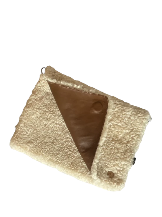 KYWIE lampaanvillainen tietokonelaukku, Valkoinen