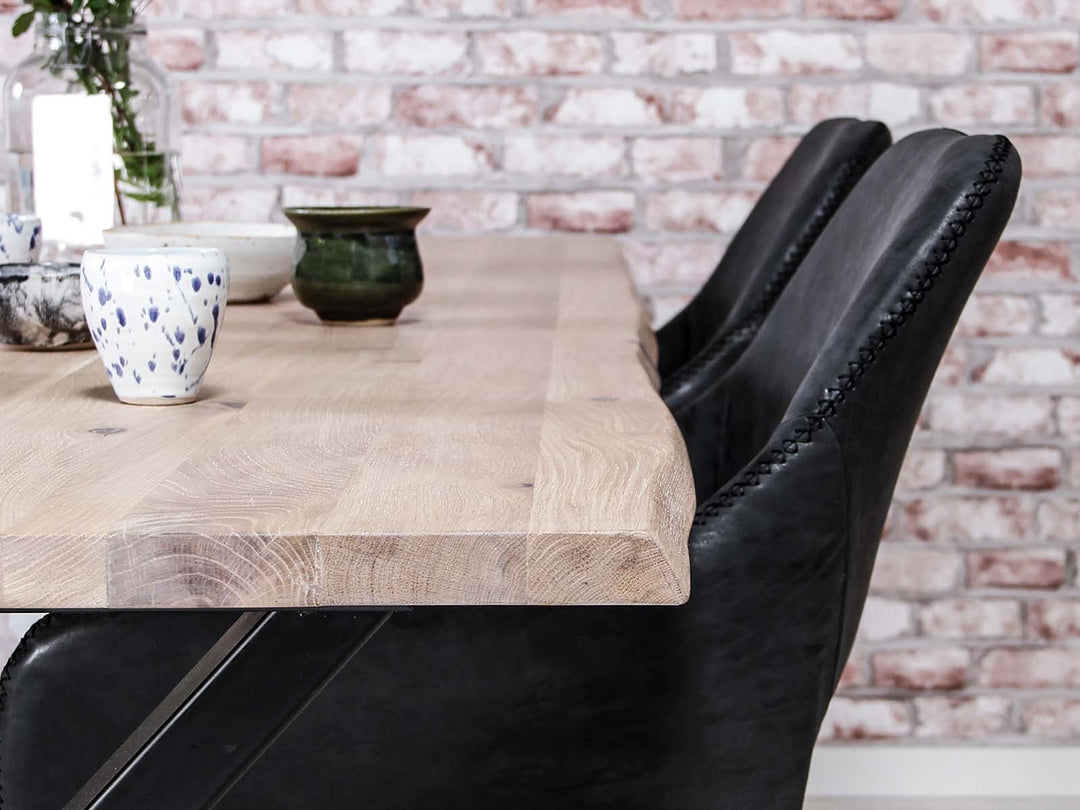 House of Sander Curve -kahvipöydänkansi, massiivitammi, useita koko- ja värivaihtoehtoja