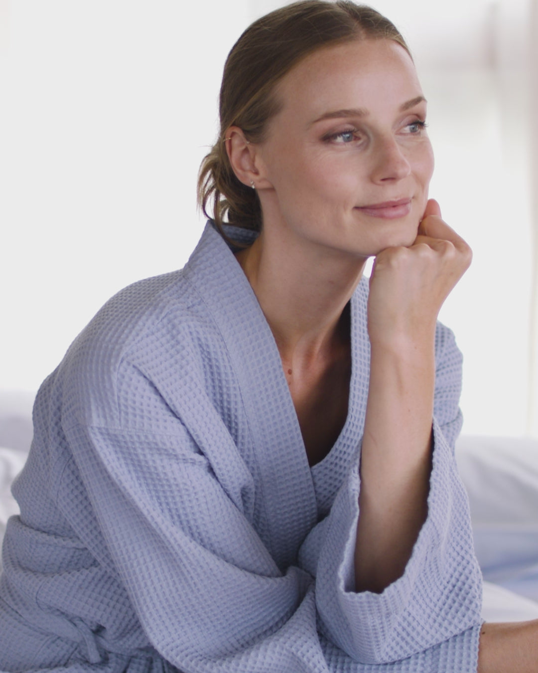 Hoie Vega Dressing Gown Waffle (2 colors)