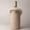 Beige suedenahka